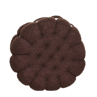 ZC2477CCH Cojìn Galleta Teddy Café Chocolate 35 Cm. Material 100% polyester