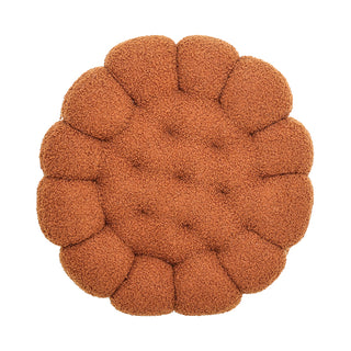 ZC2478CE Cojín Galleta Teddy Café Expresso 45 Cm. Material 100% polyester