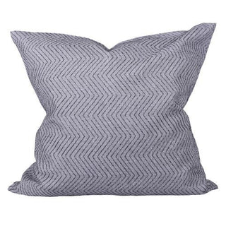 HA3292P Funda para cojín Zigzag Platino 50x50 cm.