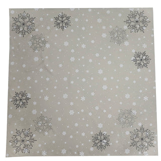 HA3457M Mantel Copos De Nieve 120x120 cm.