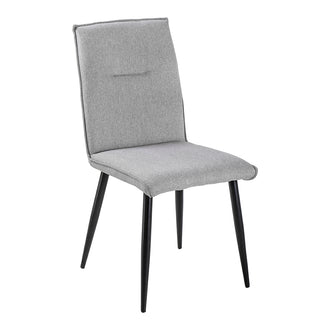 TC640GT Silla Arezzo Lino Gris Tela 44(L)x59(P)x90(A) cm.